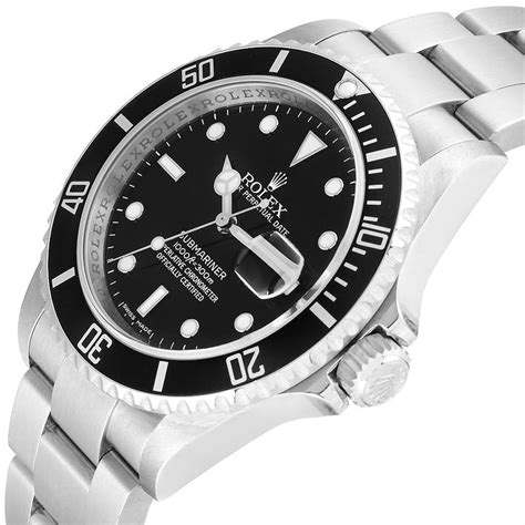 rolex submariner 40 stainless steel automatic mens watch 16610 unworn|submariner 16610 price.